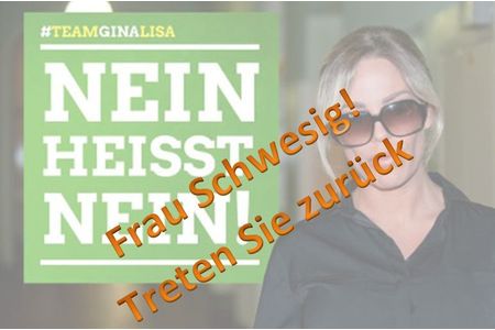 Bild av namninsamlingen Frau Schwesig: Treten Sie zurück