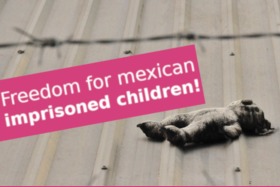 Kuva vetoomuksesta:Freedom for imprisoned mexican children!