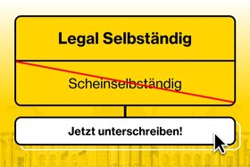 Picture of the petition:Freelancing legalisieren - Scheinselbständigkeit reformieren