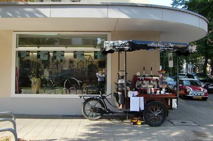 Foto della petizione:Freie Platzwahl für das Coffee-Bike Karlsruhe durch schriftliches Sondernutzungsrecht der Stadt KA