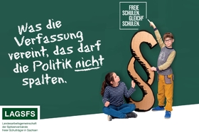 Kép a petícióról:Freie Schulen - gleiche Schulen