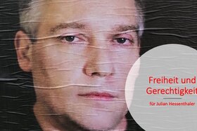 Imagen de la petición:Freiheit & Gerechtigkeit für Julian Hessenthaler