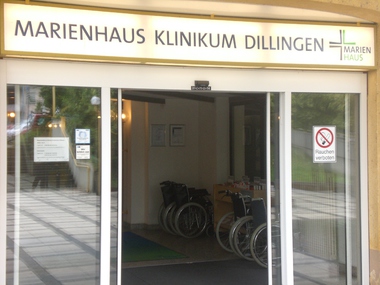 Малюнок петиції:Für den Erhalt der Marienhaus Klinik Dillingen