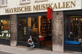 Slika peticije:Für den Erhalt der Mayrischen Buchhandlung Salzburg