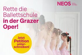 Bild på petitionen:Für den Erhalt der Opernballettschule in Graz