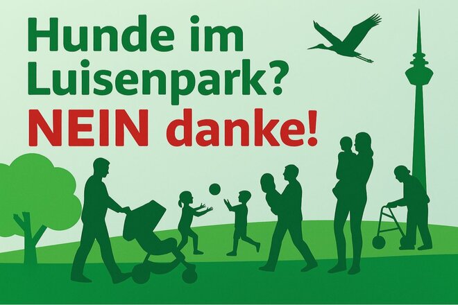 A petíció képe Für die Beibehaltung eines strikten Zutrittsverbots für Hunde im Luisenpark Mannheim
