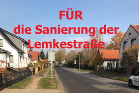 Bild der Petition: FÜR die Sanierung der Lemkestraße!
