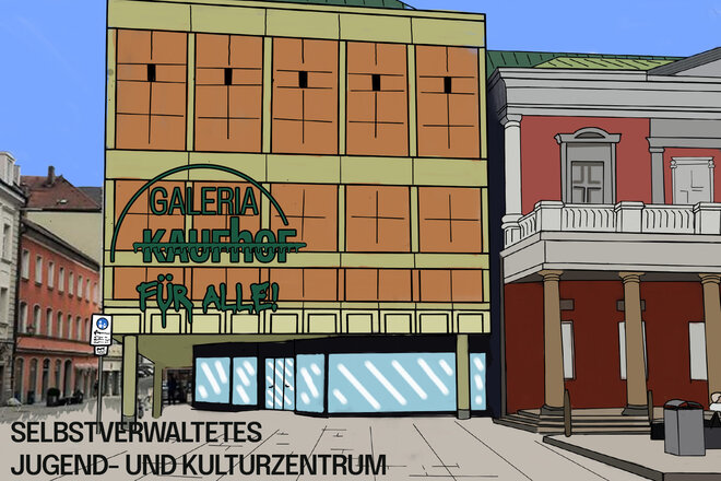 Obrázok petície Für ein selbstverwaltetes Jugend- und Kulturzentrum am Neupfarrplatz!