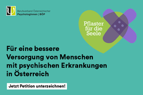 Zdjęcie petycji:Für eine bessere Versorgung von Menschen mit psychischen Erkrankungen in Österreich!