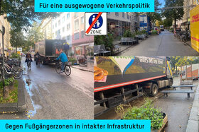 Picture of the petition:Für eine durchdachte Verkehrspolitik – gegen die Fußgängerzone Weißenburger Straße