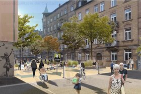 Picture of the petition:Für eine lebenswerte Oststadt Karlsruhe - Verkehrsberuhigung in der Georg-Friedrich-Straße!