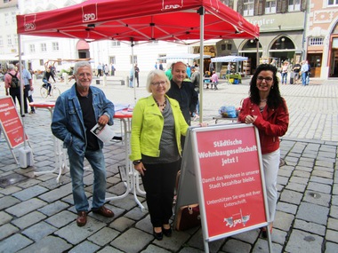 Foto della petizione:Fuer eine stadteigene Wohnungsbaugesellschaft - damit das Wohnen in Landshut bezahlbar bleibt