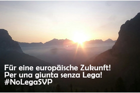 Kuva vetoomuksesta:Für eine Südtiroler Landesregierung ohne Lega-Beteiligung - PER UNA GIUNTA PROVINCIALE SENZA LEGA