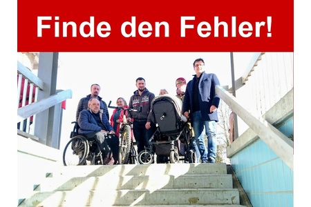Foto e peticionit:Für einen barrierefreien Ausbau des Bahnhofs Weißenburg in Bayern