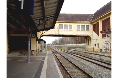 Foto della petizione:Für einen barrierefreien Bahnübergang in Varel