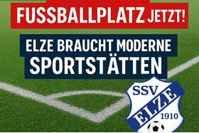 Dilekçenin görseli: Für einen ganzjährig nutzbaren Fußballplatz - jetzt! – Elze braucht moderne Sportstätten