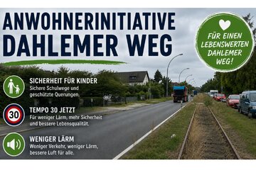 Bild der Petition Für einen sicheren Dahlemer Weg!
