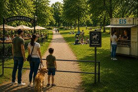 Bild der Petition: Für einen Sommerhofenpark für alle – Hunde an der Leine im gesamten Park zulassen