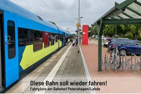 Bild der Petition: FÜR Erhalt und Ausbau der Bahnlinie Minden–Nienburg -  klimafreundliche Mobilität für alle!