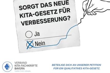 Bild der Petition Für mehr Kita Qualität - BayKiBiG Reform JETZT!