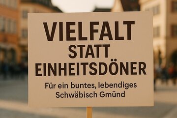 Image of the petition Für mehr kulinarische Vielfalt in Schwäbisch Gmünd – keine weiteren Dönerläden in der Innenstadt