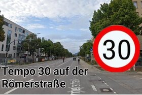 Bild der Petition: Für Tempo 30 auf der Römerstraße in Heidelberg