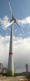 Foto da petição:"Für Windkraft       mit Abstand"