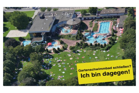 Малюнок петиції:Gartenschwimmbad Bad Neuenahr-Ahrweiler, geschlossen für immer? Ich bin dagegen!