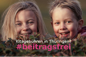 Foto della petizione:Gebührenfreie Kitas in Thüringen!