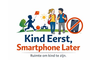 Immagine della petizione “Geen smartphones vóór 14 jaar”