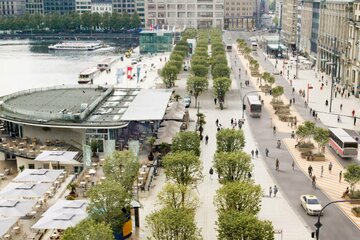 Bild der Petition GEGEN: Autofreie Innenstadt innerhalb Jungfernstieg bis Gänsemarkt