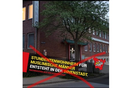 Kuva vetoomuksesta:Gegen das Muslimisches Studentenwohnheim in Stolberg (Rheinland)