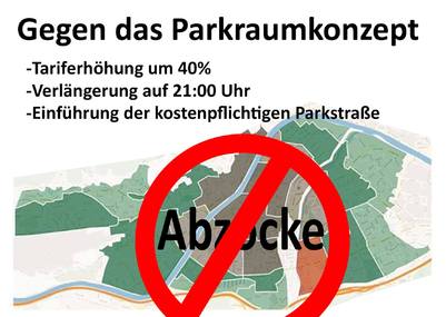 Bild der Petition: Gegen das Parkraumbewirtschaftungskonzept NEU!