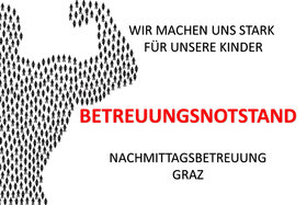 Foto e peticionit:Gegen den Betreuungsnotstand an Grazer Schulen (GTS)