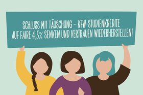 Bild der Petition: Schluss mit Täuschung – KfW-Studienkredite auf faire 4,5% senken und Vertrauen wiederherstellen!