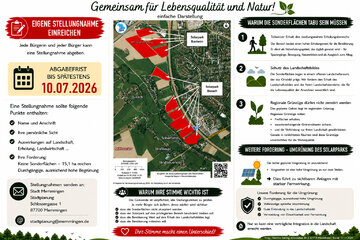 Image de la pétition Gegen die Bebauung der Solarsonderflächen im Projekt  „Solarpark Buxachtal B8“