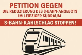 Picture of the petition:Gegen die geplante Reduzierung des S-Bahn-Angebots im Leipziger Südraum!