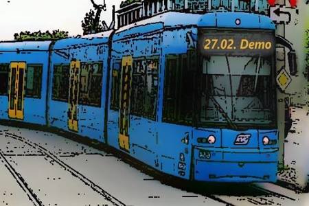 Малюнок петиції:Gegen die Streichung der Buslinien 12, 24 und 27 durch die geplante KVG-Netzreform!