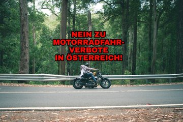 Bild der Petition Gegen Motorradfahrverbote in Österreich