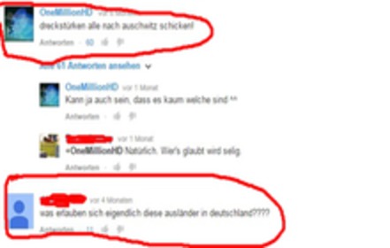 Bild der Petition Gegen Neonazis im Internet