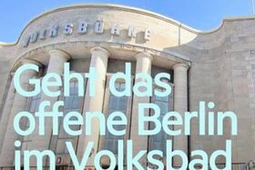 Bild der Petition: Gegen Rassismus und rechte Hetze: Konsequenter Schutz für diskriminierungsfreie Räume am "Volksbad"