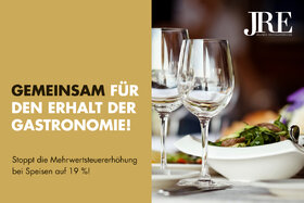 Foto van de petitie:Gemeinsam für den Erhalt der Gastronomie: Stoppt die Mehrwertsteuererhöhung!