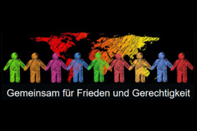 Kuva vetoomuksesta:Appell: Gemeinsam für Frieden und Gerechtigkeit! (#GfFuG)
