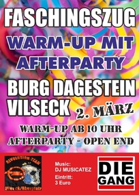 Bild der Petition: Genehmigung für Faschingszug Warm-Up und Afterparty auf der Burg Dagestein in Vilseck