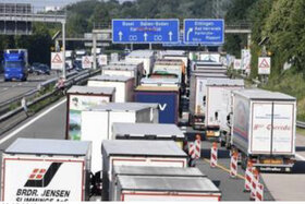 Bild der Petition: generelles LKW Überholverbot auf Autobahnen