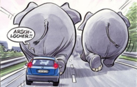 Bild der Petition Generelles Überholverbot für LKW und Busse auf Autobahnen