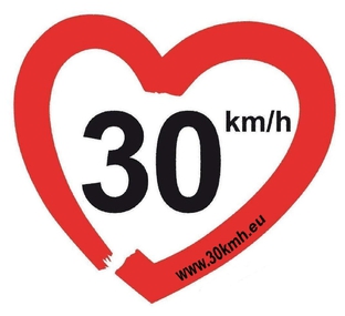 Imagen de la petición:BURG Geschwindigkeitsbeschränkung (30 km/h) für den Schwerlast,-Liefer,-Bus- und Anhängerverkehr
