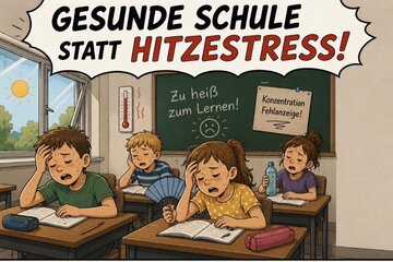 Image of the petition Gesunde Schule statt Hitzestress!