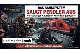 Bild der Petition: Gesundheit & Fahrgastrechte im ÖPNV: reduktion Volkswirtschaftlicher Schäden & Anschlussgarantien