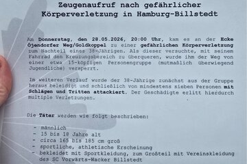 Bild der Petition Gewalttat in Billstedt aufklären – Für Sicherheit, Respekt und Verantwortung